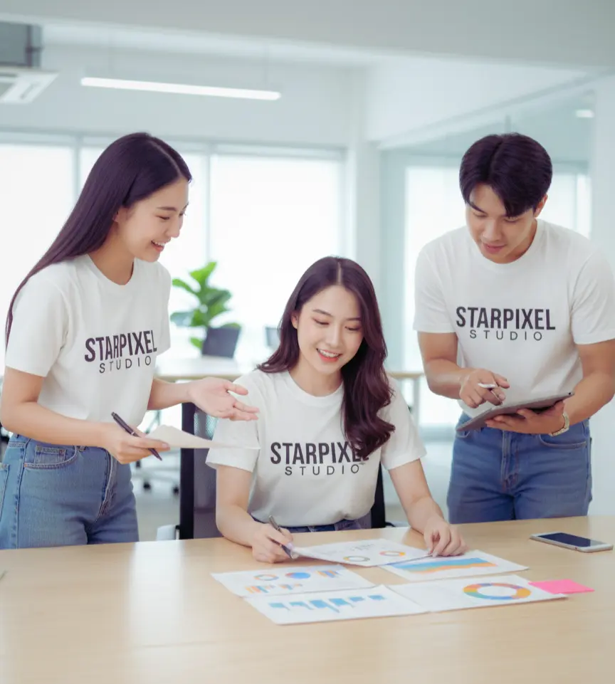 Discover Starpixel Studio's creative website development services in Australia and Asia; fast, responsive, and SEO-friendly websites for your business.